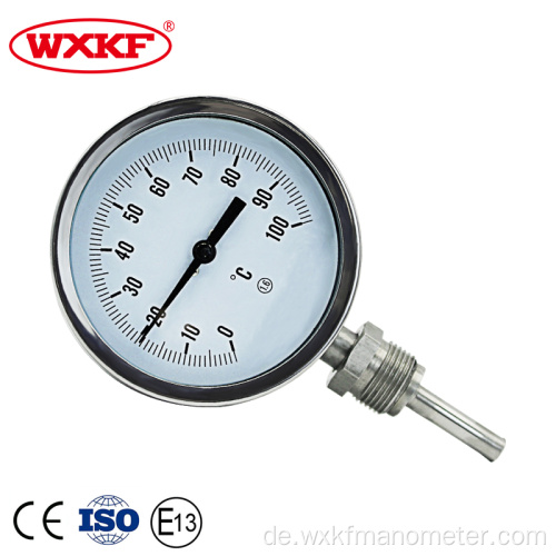 Edelstahlringgasgefüllte Kapillarthermometer